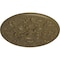 Ekena Millwork Baile Ceiling Medallion (Fits Canopies up to 6"), Hand-Painted Mississippi Mud, 31 1/4"OD x 2 1/4"P CM31BAMMF - alternate 2